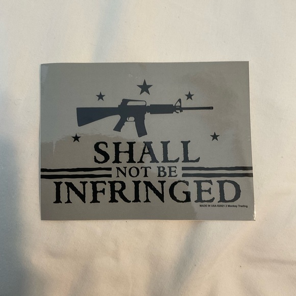 Sticker - Shall Not Be Infringed - Picture 2 of 5
